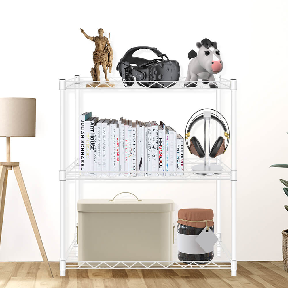 ชั้นวางของ 3 ชั้น INNHOME รุ่น Z3 ขนาด 55 ซม. สีขาว_8